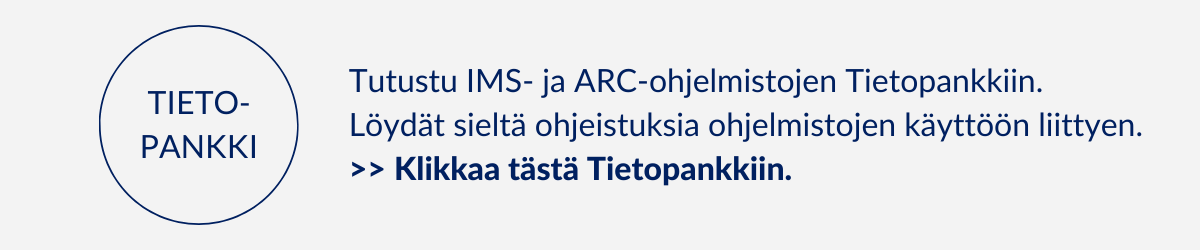 Tietopankki, IMS- ja ARC-ohjelmistot, Arter Oy