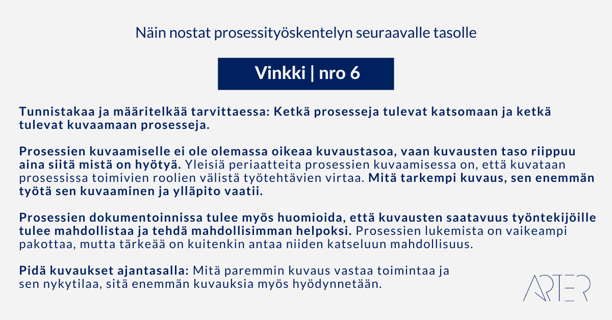 Näin nostat prosessityöskentelyn seuraavalle tasolle: Vinkki 6: Sitouttaminen prosessityöskentelyyn