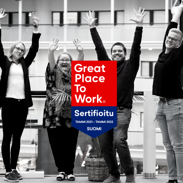 Arter, Great Place to Work -sertifikaatti 2020